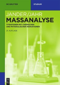 Enlarge image Cover: Maßanalyse - De Gruyter