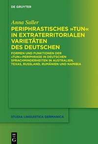 Abbildung von: Periphrastisches "tun" in extraterritorialen Varietäten des Deutschen - De Gruyter