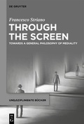 Cover: Through the Screen - De Gruyter