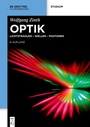 Cover: Optik - De Gruyter Oldenbourg