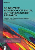 Cover: De Gruyter Handbook of Social Entrepreneurship Research - De Gruyter