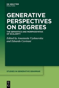 Abbildung von: Generative Perspectives on Degrees - De Gruyter Mouton