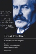 Cover: Beitr&auml;ge zu Enzyklop&auml;dien und Lexika (1897-1914) - De Gruyter