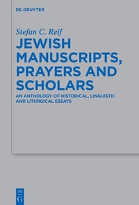 Abbildung von: Jewish Manuscripts, Prayers and Scholars - De Gruyter