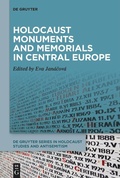 Bild: Holocaust Monuments and Memorials in Central Europe - De Gruyter