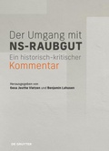 Cover: Der Umgang mit NS-Raubgut - dG Arts