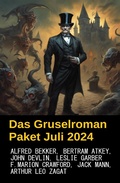 Cover: Das Gruselroman Paket Juli 2024 - Alfredbooks