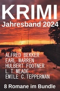 Cover: Der Krimi Jahresband 2024: 8 Romane im Bundle - Alfredbooks
