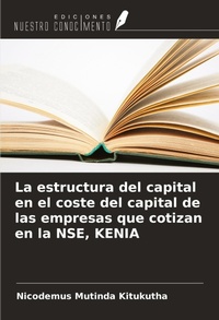Abbildung von: La estructura del capital en el coste del capital de las empresas que cotizan en la NSE, KENIA - Ediciones Nuestro Conocimiento