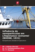 Cover: Influencia de nanoparticulas em Litopenaeus vannamei (BOONE, 1931) - Edicoes Nosso Conhecimento
