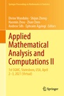 Cover: Applied Mathematical Analysis and Computations II - Springer
