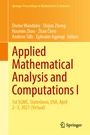 Cover: Applied Mathematical Analysis and Computations I - Springer