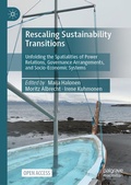 Cover: Rescaling Sustainability Transitions - Palgrave Macmillan