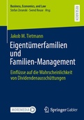Cover: Eigent&uuml;merfamilien und Familien-Management - Springer Gabler