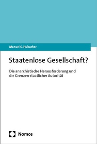 Abbildung von: Staatenlose Gesellschaft? - Nomos