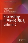 Cover: Proceedings of 9IYGEC 2023, Volume 2 - Springer