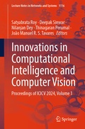 Cover: Innovations in Computational Intelligence and Computer Vision - Springer