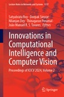 Cover: Innovations in Computational Intelligence and Computer Vision - Springer