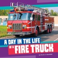 Cover: A Day in the Life of a Fire Truck - Pebble Books