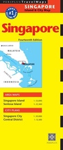 Cover: Singapore Travel Map Fourteenth Edition - Periplus Editions