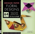 Cover: Origami Paper - Floral Designs - 6" - 60 Sheets - Tuttle Publishing