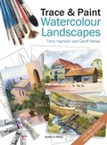 Cover: Trace & Paint Watercolour Landscapes - Search Press