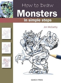 Enlarge image Cover: How to Draw Monsters - Search Press