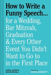 Enlarge image Cover: How to Write a Funny Speech... - Chronicle Books