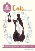 Cover: 10 Step Drawing: Cats - Search Press