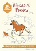 Cover: 10 Step Drawing: Horses & Ponies - Search Press
