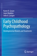 Cover: Early Childhood Psychopathology - Springer
