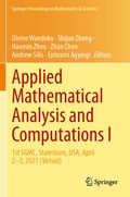 Cover: Applied Mathematical Analysis and Computations I - Springer
