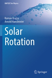 Enlarge image Cover: Solar Rotation - Springer