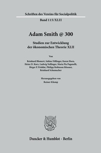 Abbildung von: Adam Smith @ 300 - Duncker & Humblot