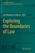 Cover: Exploring the Boundaries of Law - Springer