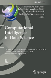 Enlarge image Cover: Computational Intelligence in Data Science - Springer