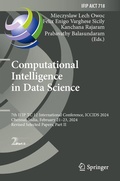 Cover: Computational Intelligence in Data Science - Springer