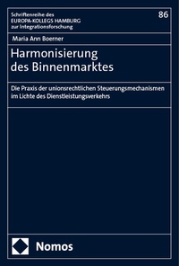 Abbildung von: Harmonisierung des Binnenmarktes - Nomos