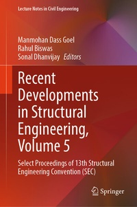 Enlarge image Cover: Recent Developments in Structural Engineering, Volume 5 - Springer
