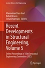 Cover: Recent Developments in Structural Engineering, Volume 5 - Springer