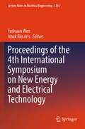 Cover: Proceedings of the 4th International Symposium on New Energy and Electrical Technology - Springer