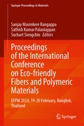 Cover: Proceedings of the International Conference on Eco-friendly Fibers and Polymeric Materials - Springer