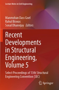 Enlarge image Cover: Recent Developments in Structural Engineering, Volume 5 - Springer