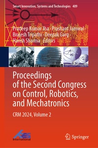 Abbildung von: Proceedings of the Second Congress on Control, Robotics, and Mechatronics - Springer