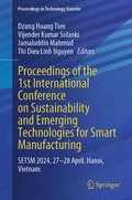 Cover: Proceedings of the 1st International Conference on Sustainability and Emerging Technologies for Smart Manufacturing - Springer