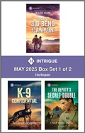 Cover: Harlequin Intrigue May 2025 - Box Set 1 of 2 - HARLEQUIN INTRIGUE