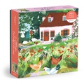 Cover: Cottage Wildflowers 1000 Piece Puzzle in a Square Box - Galison