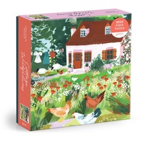 Abbildung von: Cottage Wildflowers 1000 Piece Puzzle in a Square Box - Galison