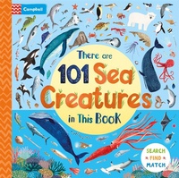Enlarge image Cover: There Are 101 Sea Creatures in This Book - Campbell Books Ltd