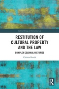 Cover: Restitution of Cultural Property and the Law - Routledge